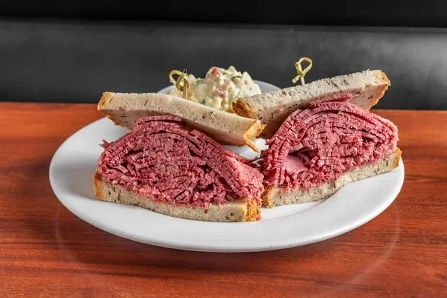 Hot Corned Beef Sandwich