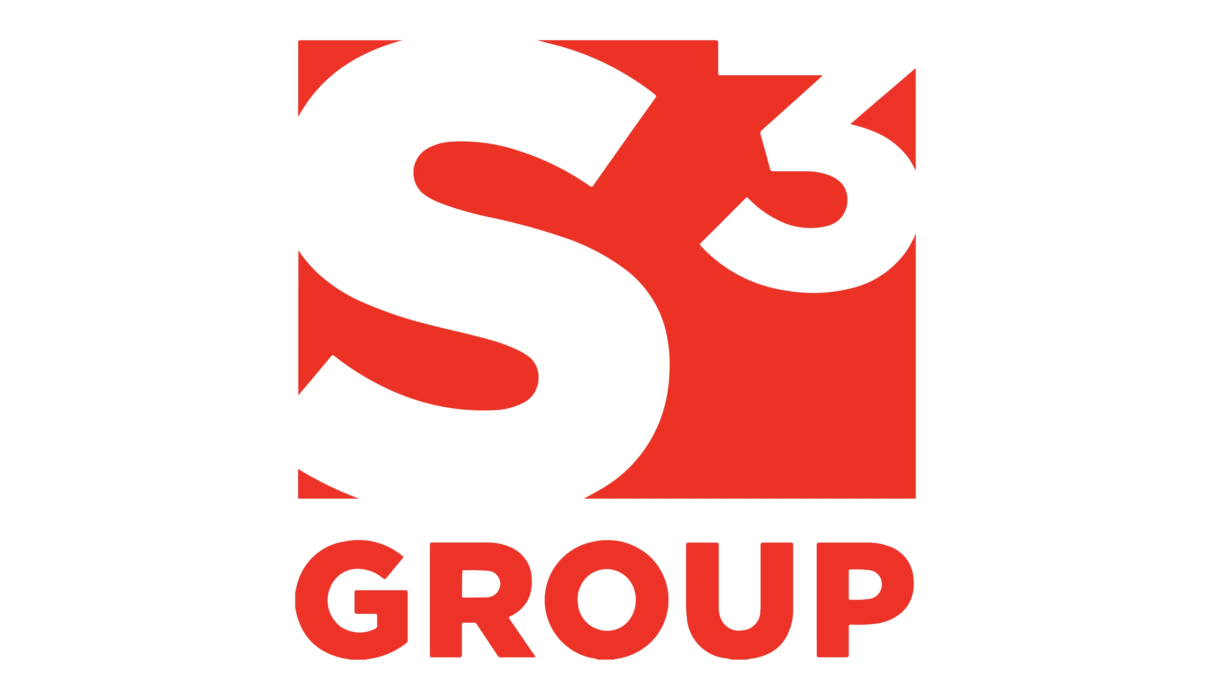 S3 Group logo in bold red and white design