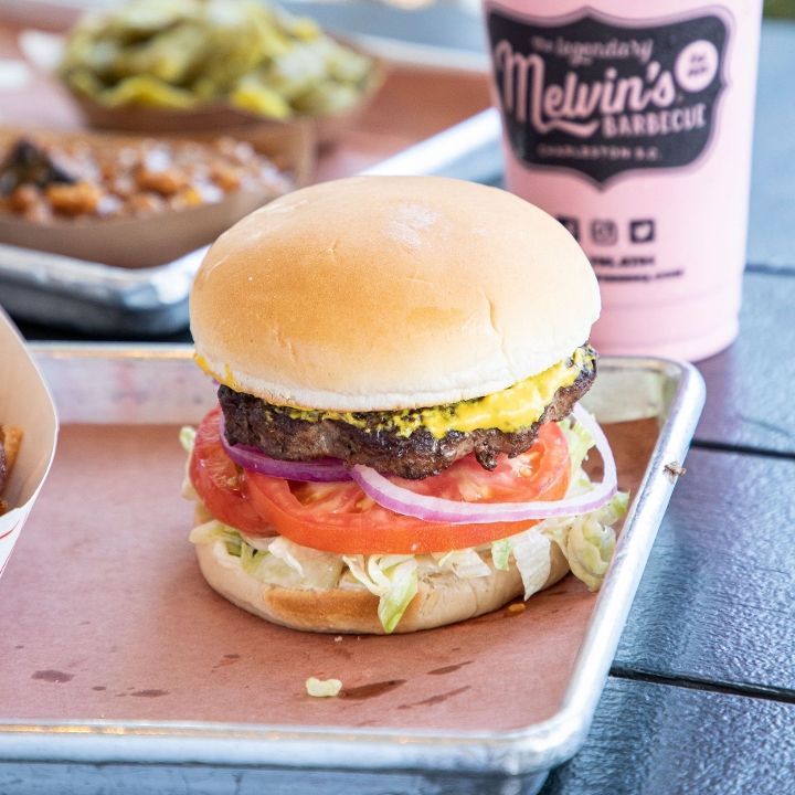 #1 Hamburger at Melvin’s BBQ – Mt Pleasant