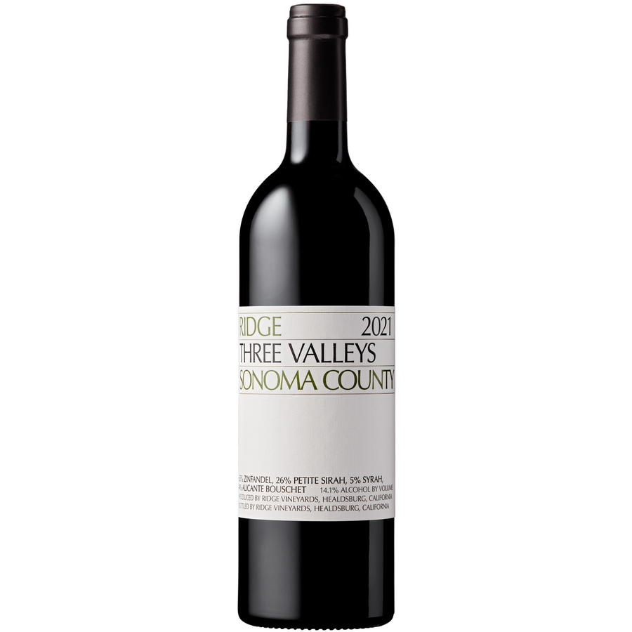 Ridge Three Valleys Zinfandel - 750ml, 2023 - Image 1 of 2