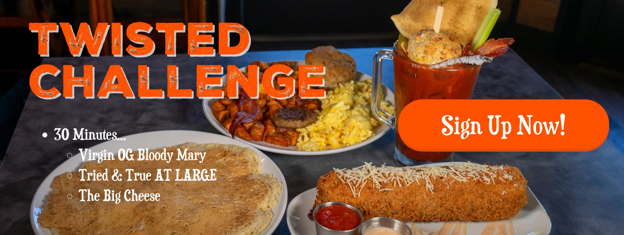 Twisted Challenge. Sign up now!