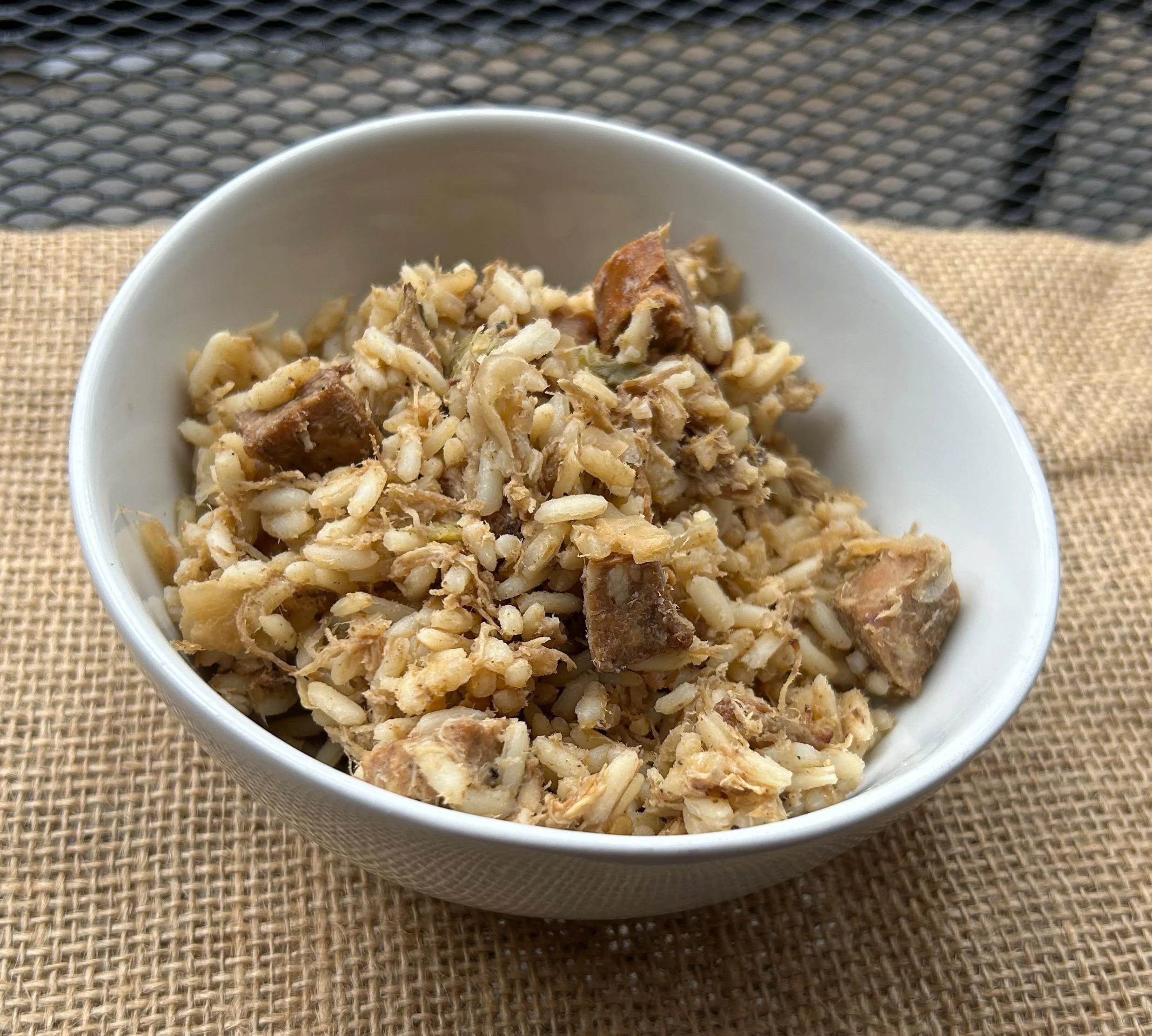 Smoked Chicken, Sausage and Chocolate Pulled Pork