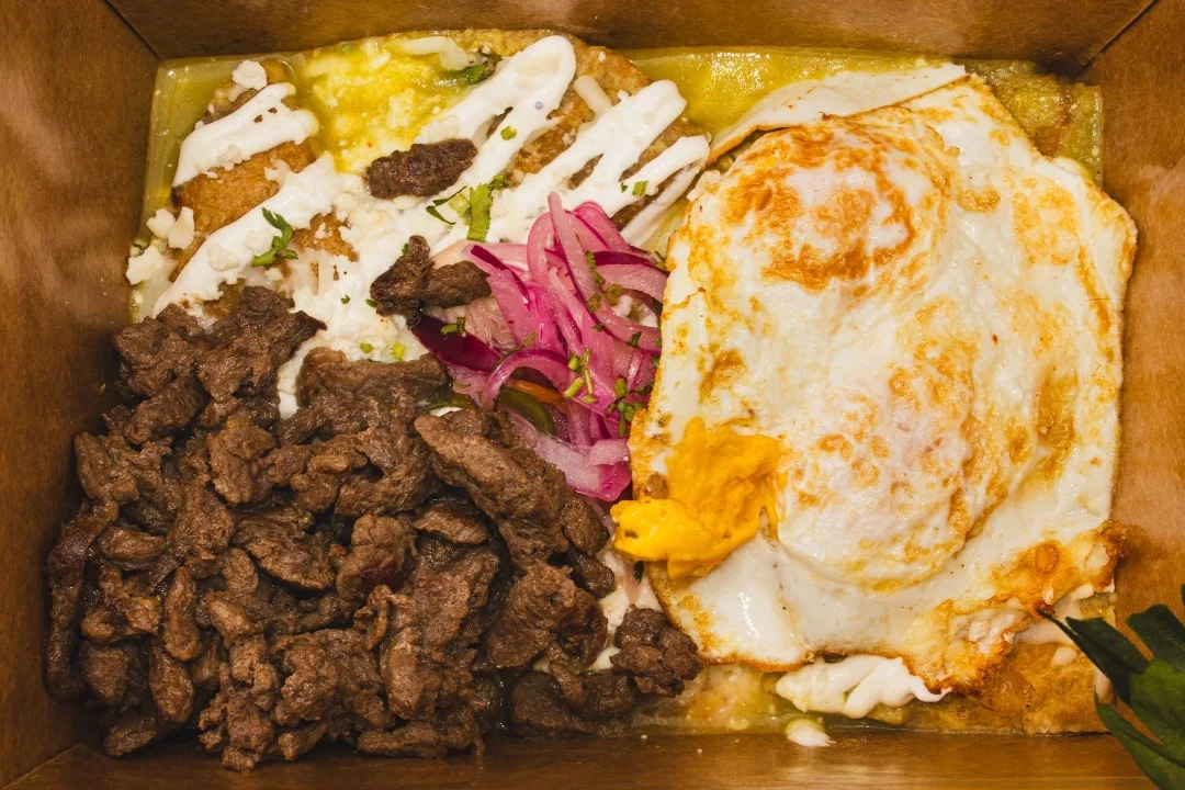Chilaquiles Rellenos Queso