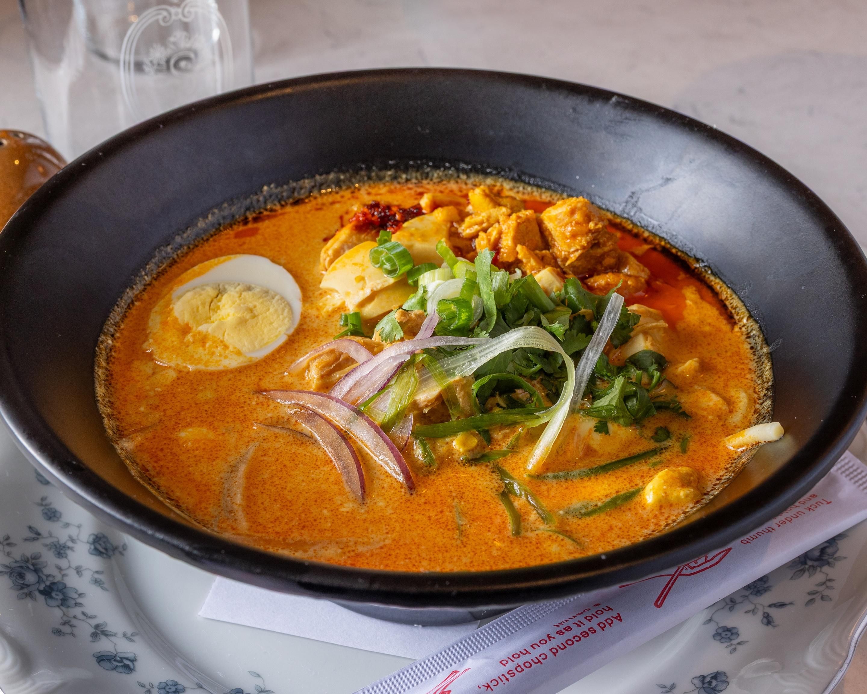 Coconut Curry Noodle Soup