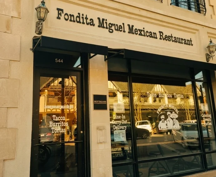 Exterior view of Fondita Miguel Mexican Restaurant