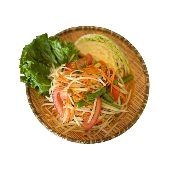E5. Spicy Shrimp Paste Fried Rice (ข้าวผัดมันกุ้ง)