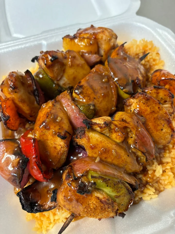 Hawaiin Shrimp Kabob