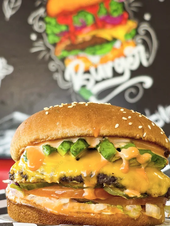 #8 Avocado Cheese Burger