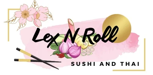 Logo for Lex N Roll, a sushi and Thai restaurant