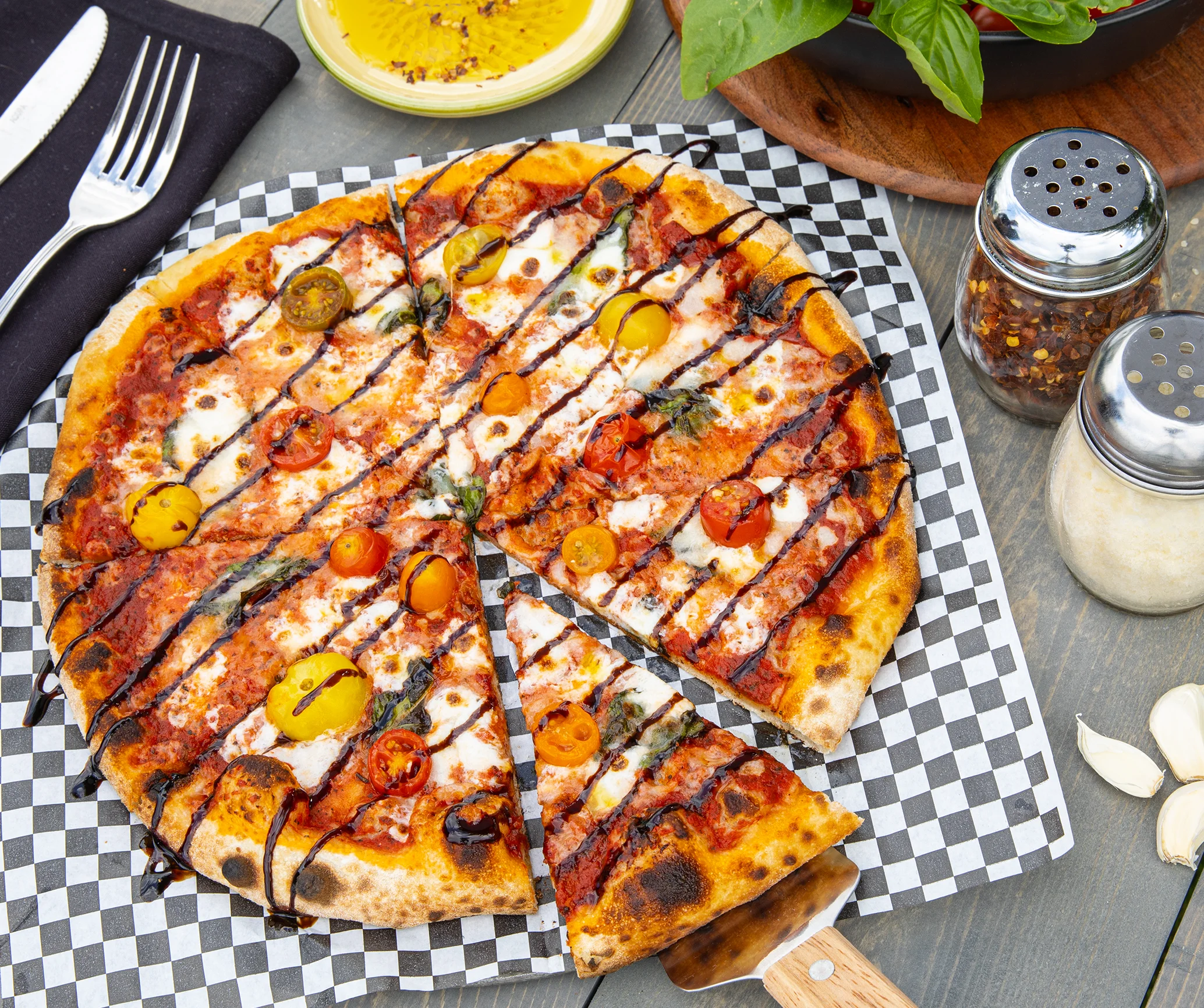 Margherita Pizza from the Hearth