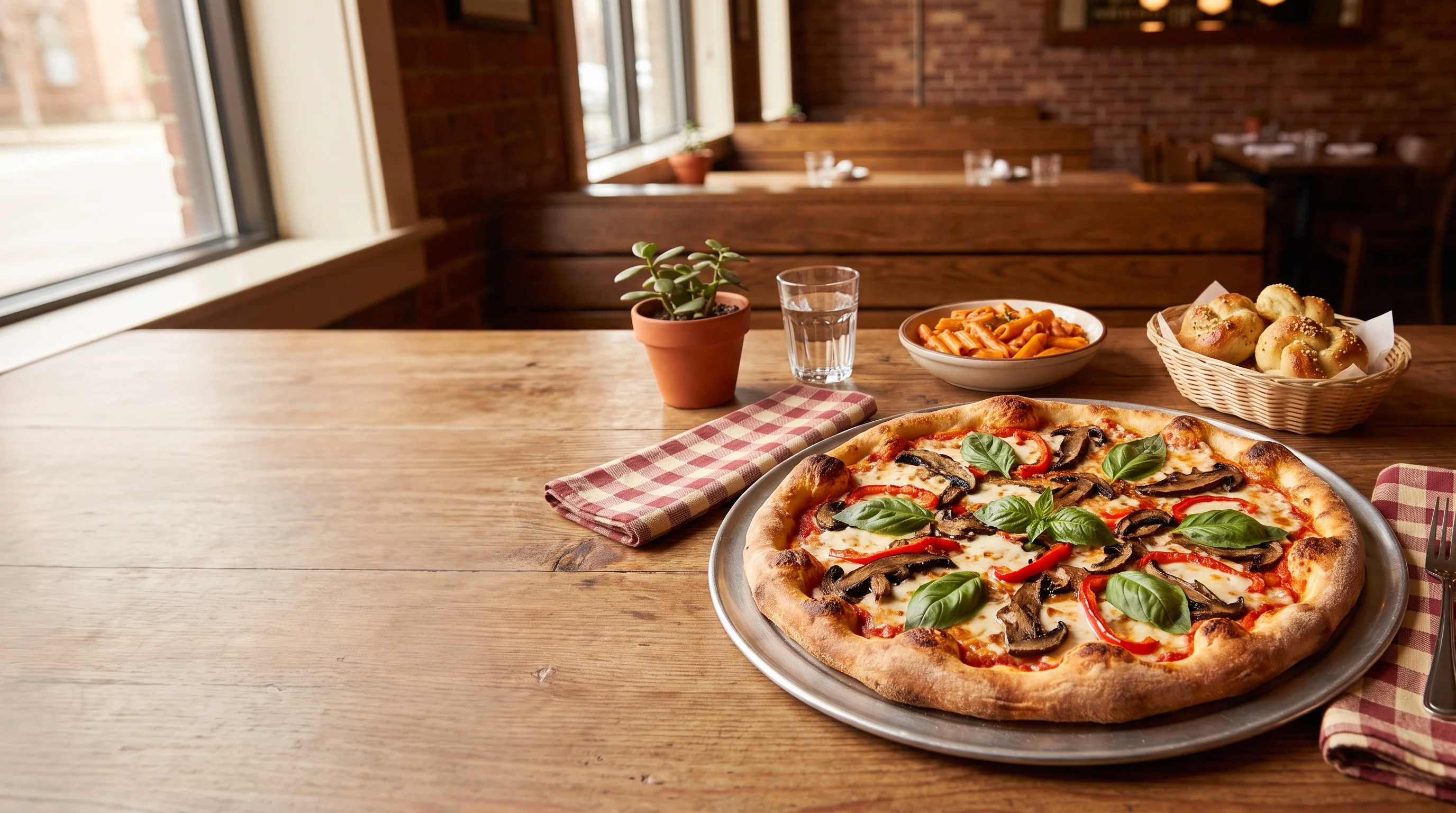 Vegan pizza from San Remo Pizzeria Restaurant in Ridgewood