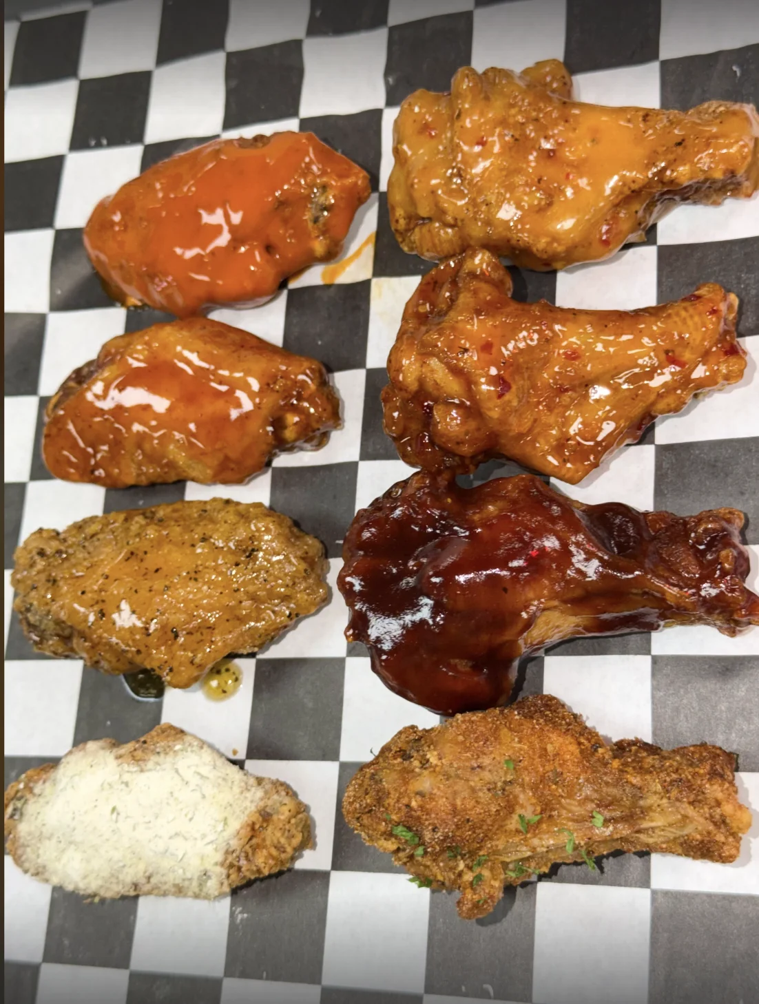 Flavored Wings (8)