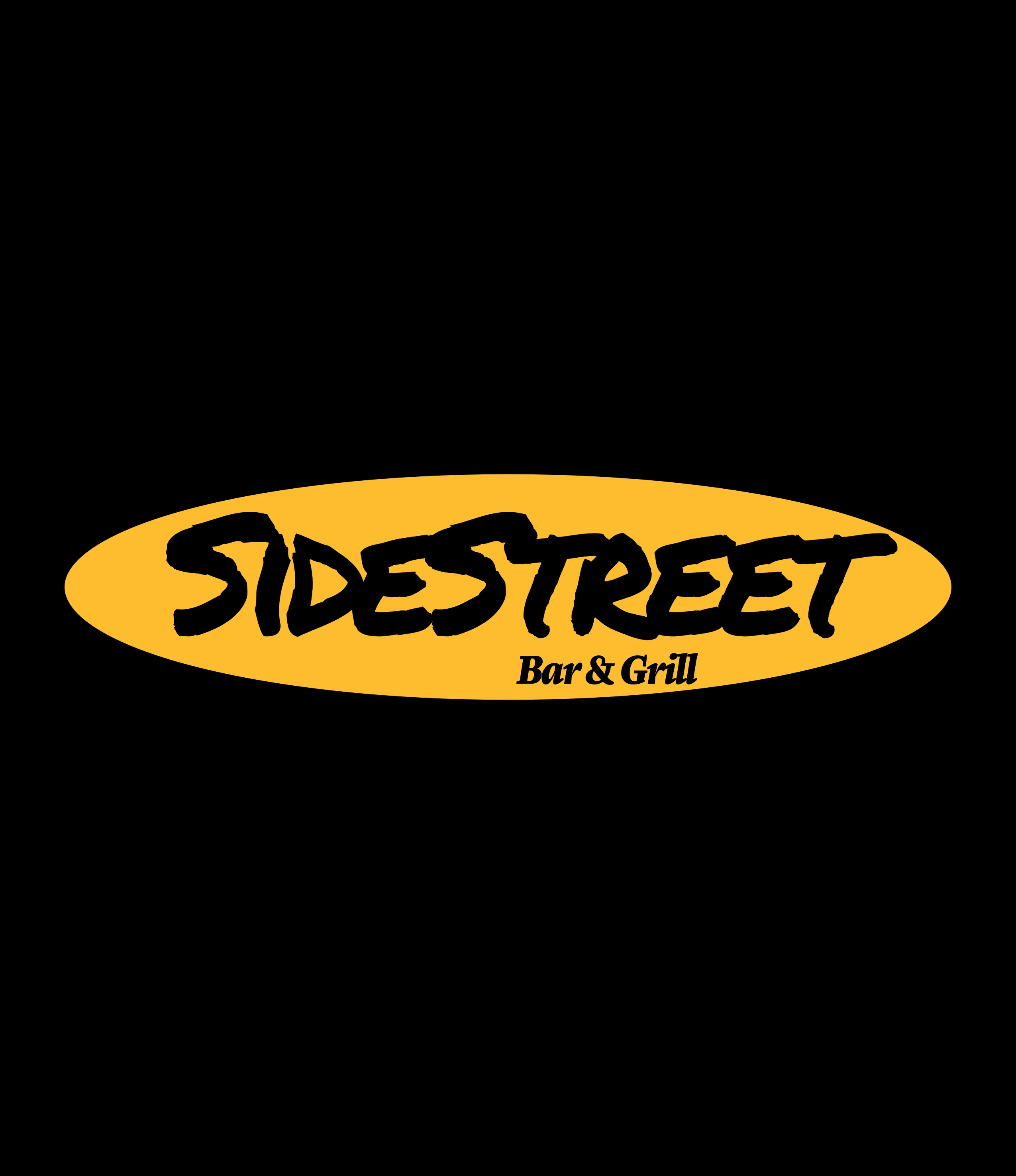 Logo of SideStreet Bar & Grill featuring bold typography