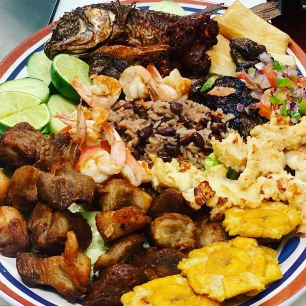 A beautifully arranged table with delicious dishes and drinks.