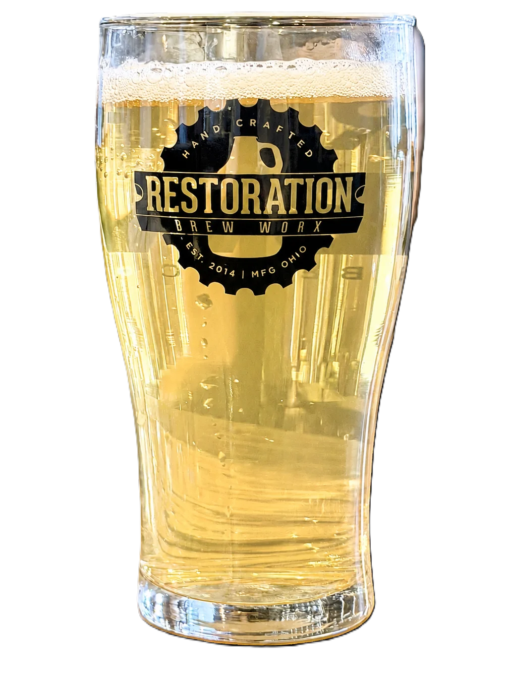 Porch Decisions American Light Lager at Restoration Brew Worx