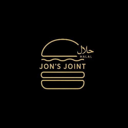 Logo of Jon's Joint, a halal burger restaurant