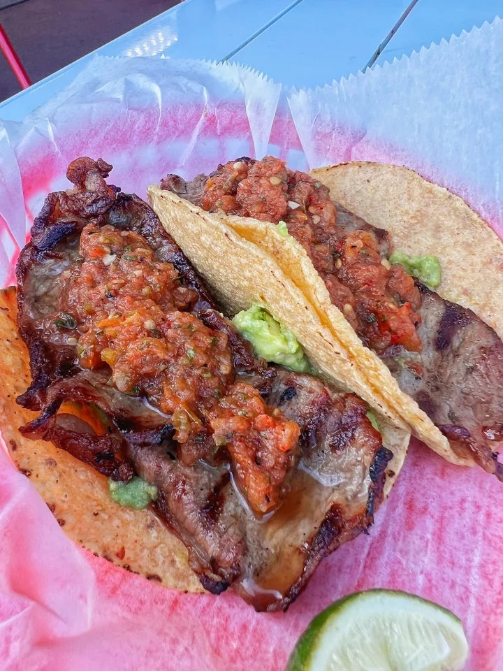 2 Ny Strip Filet Tacos