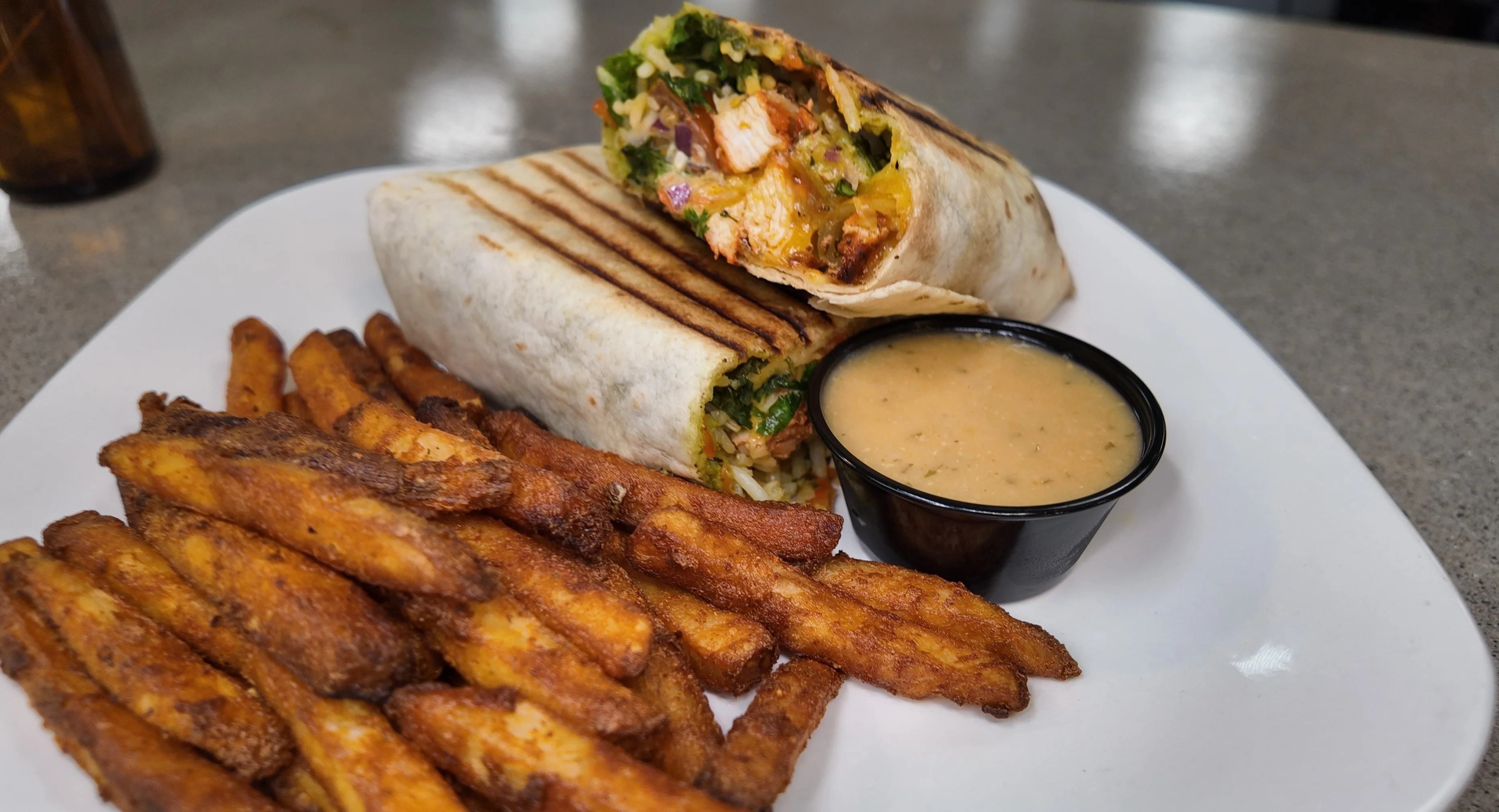 Steak Wrap w/Fries