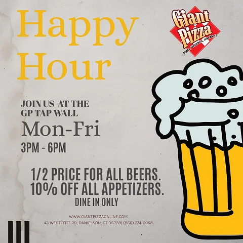 Tap Wall Happy Hour