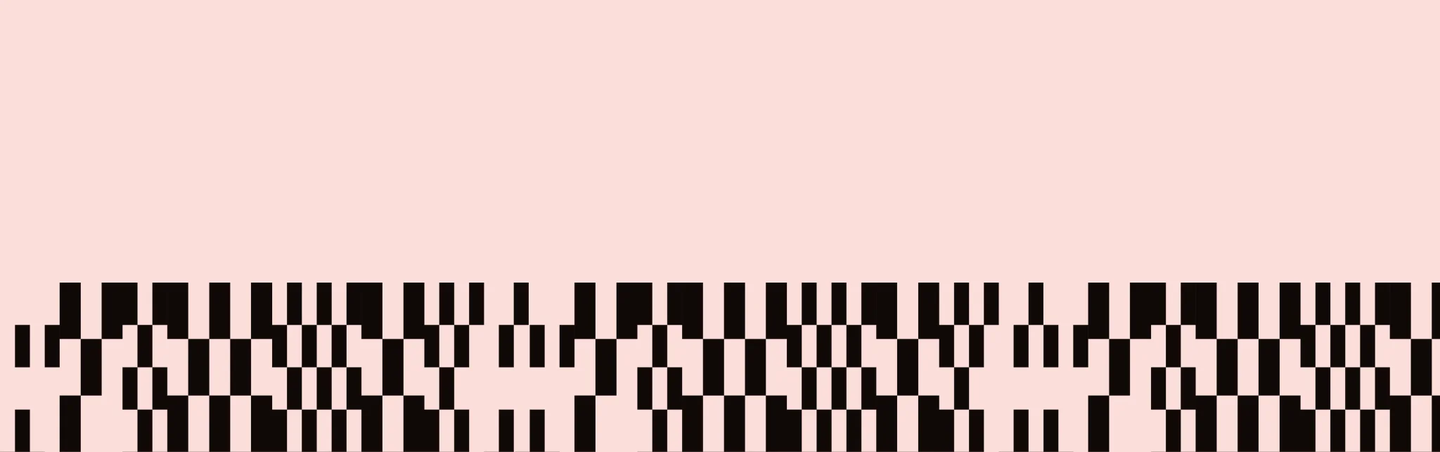 Abstract pattern design with vertical lines and soft pink background