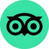 TripAdvisor logo in a vibrant green circle
