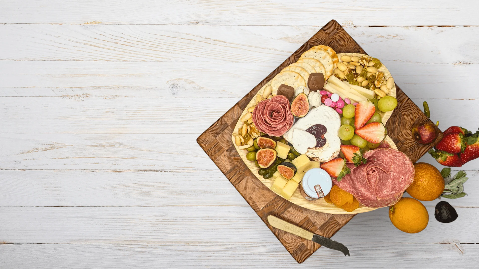 heart shaped board