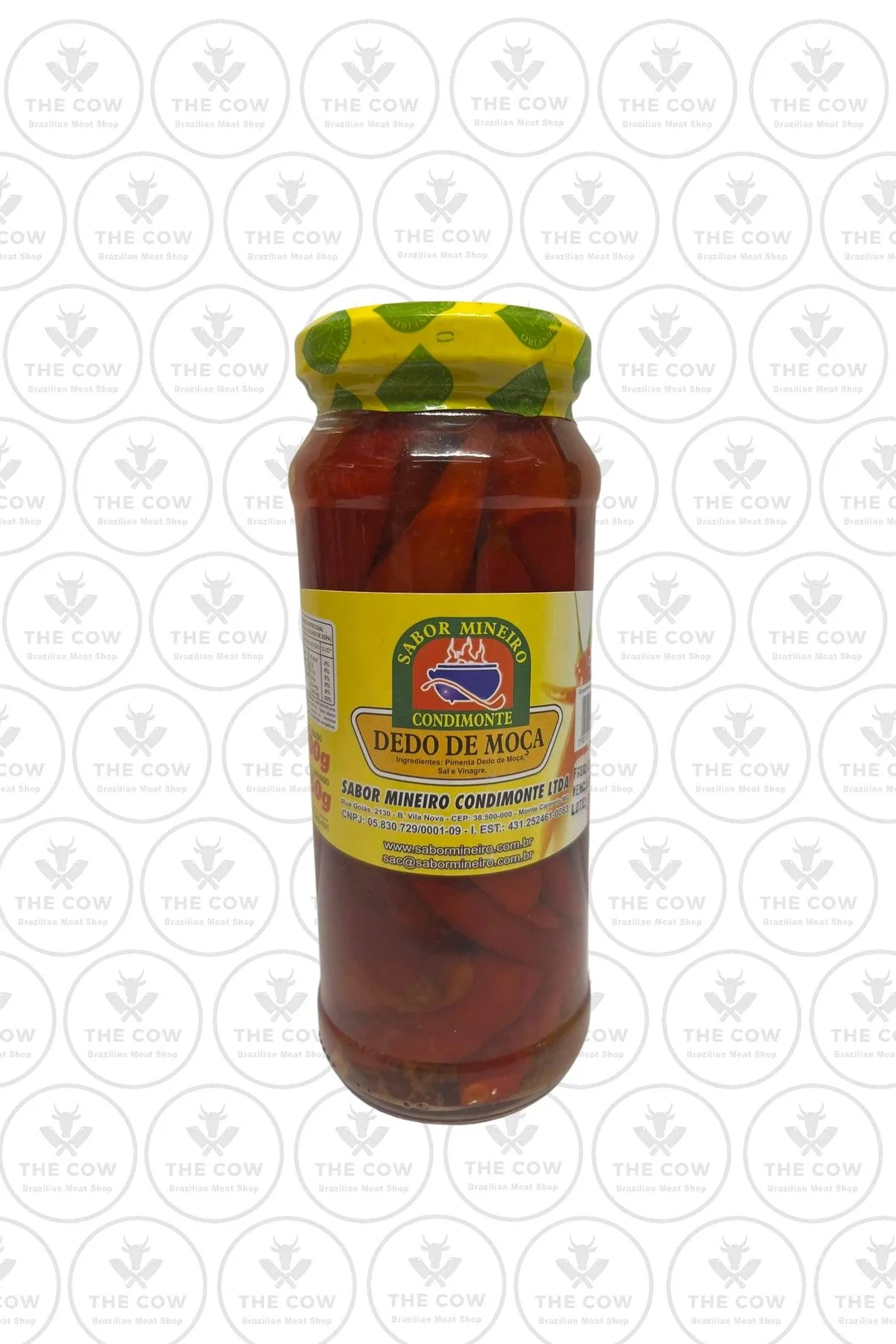 The Cow Store Pimenta Dedo De Moça - Sabor Mineiro 200ml