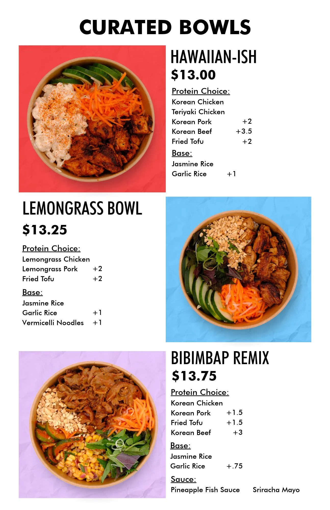 Vietnamese grilled chicken rice bowl