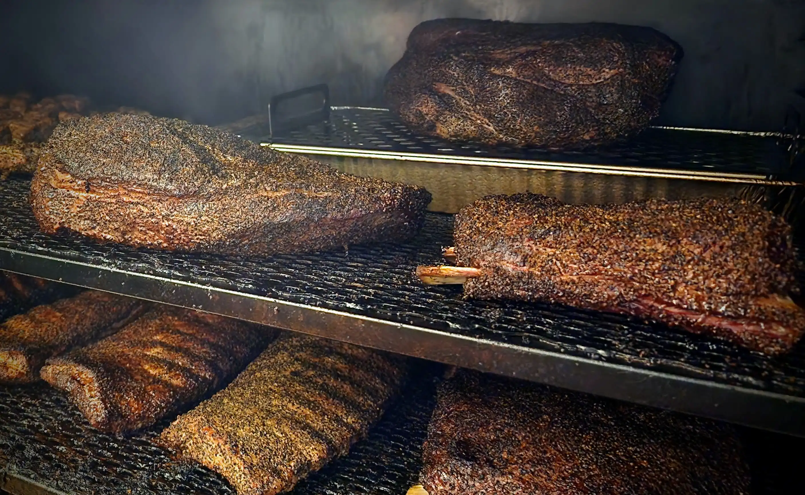211 Main Street Pitmaster Special burrito Brisket, pulled pork