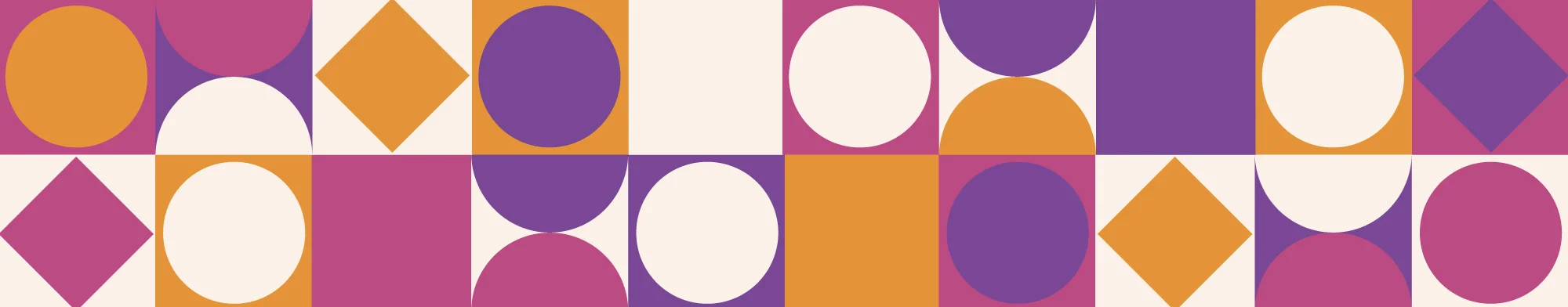 Colorful geometric pattern in vibrant hues