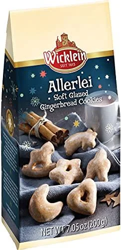 Wicklein Iced Allerlei Gingerbread Cookies