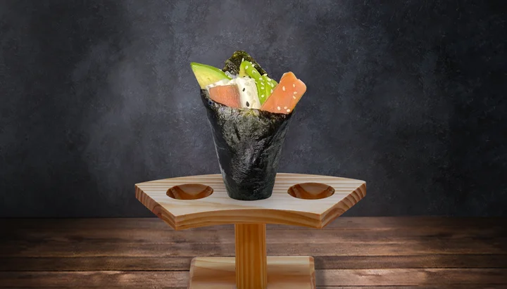 Hand roll sushi from Botan Sushi Japanese Restaurant in Philadelphia