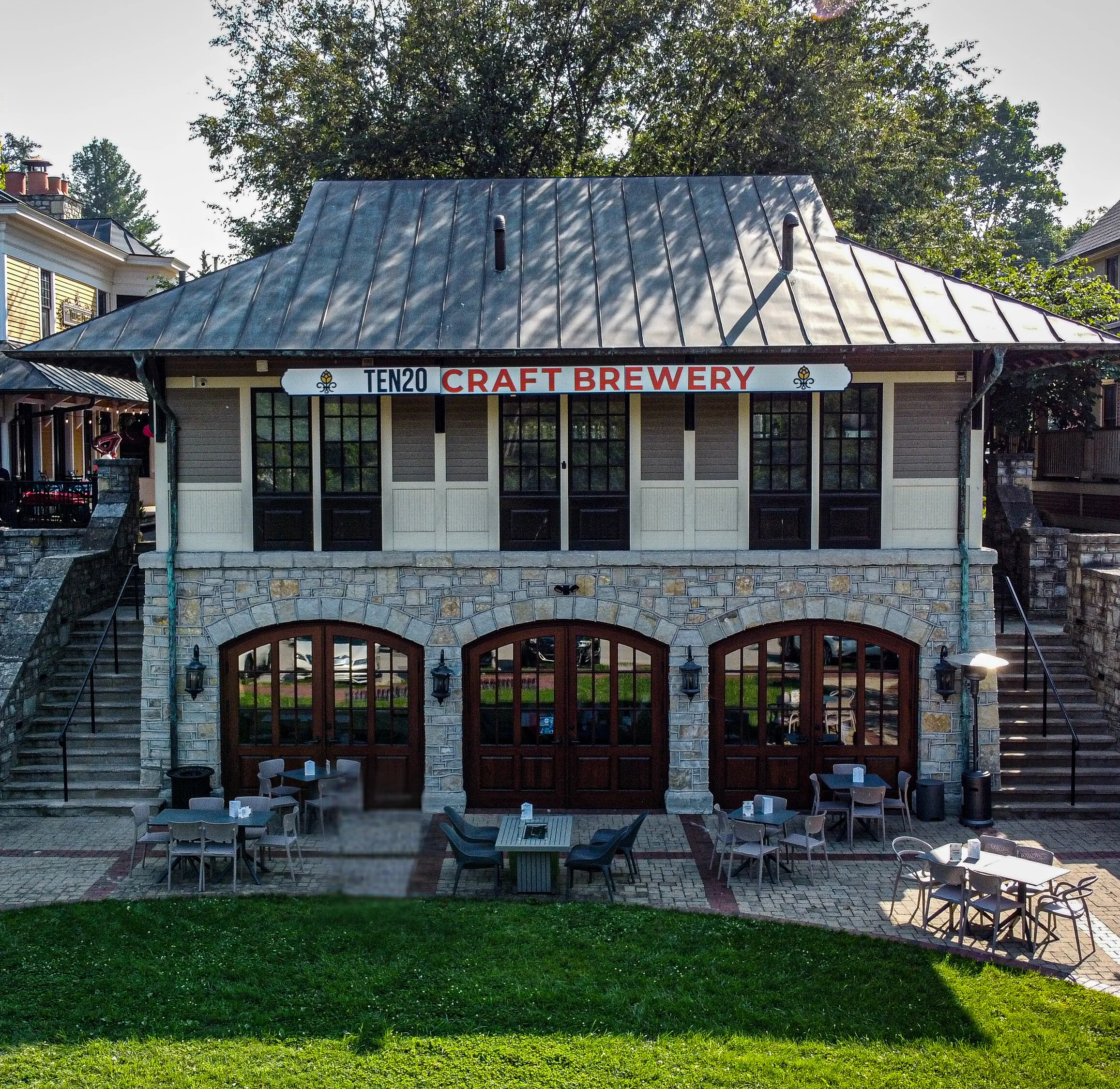 Anchorage private events patio