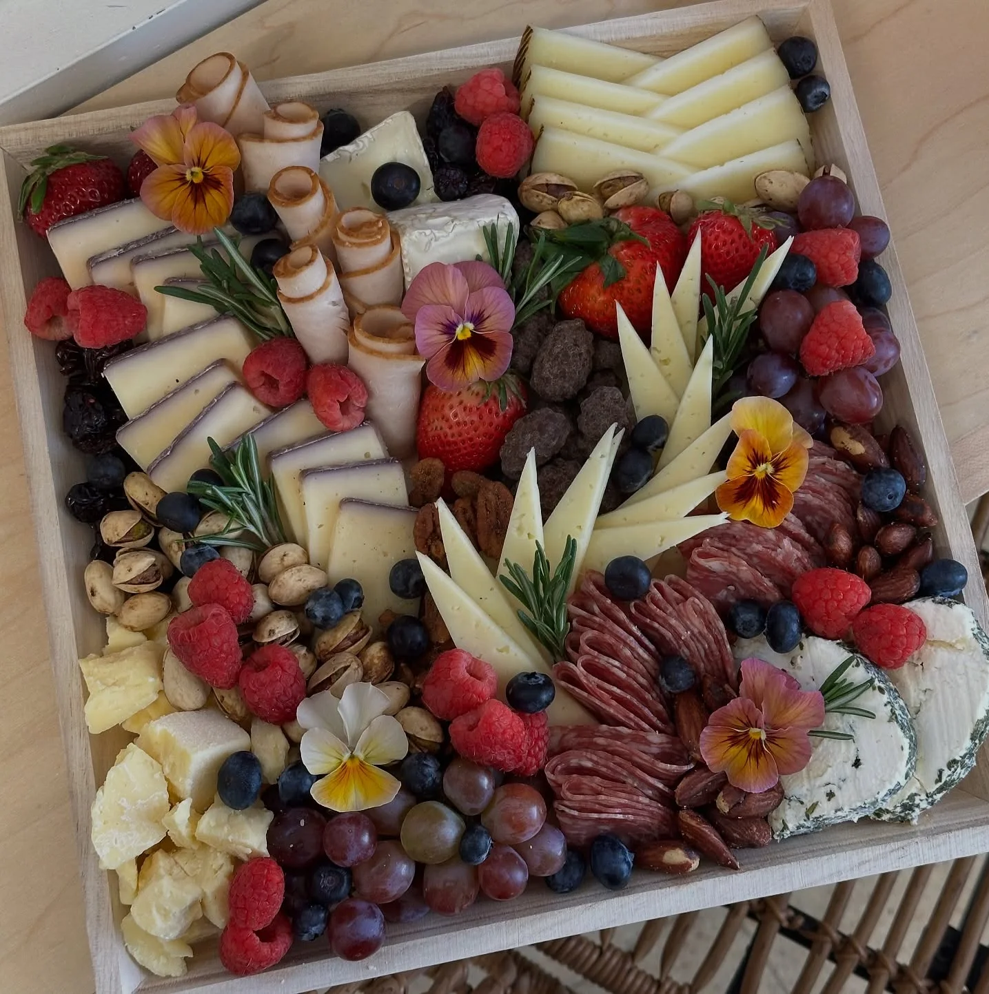 Single Serve Cheese & Charcuterie Boats