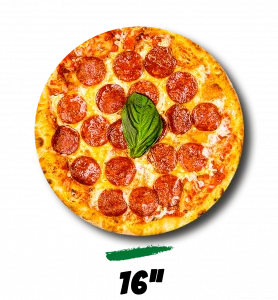 A 16 inch pizza