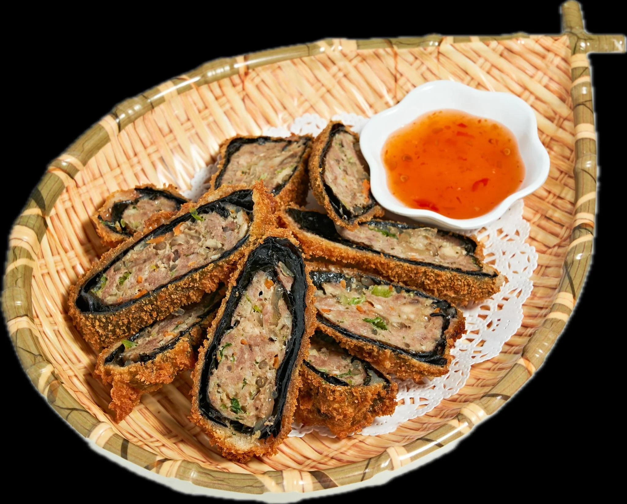 A1. Zen Yai Fried Seaweed (สาหร่ายโรลชุปแป้งทอด)