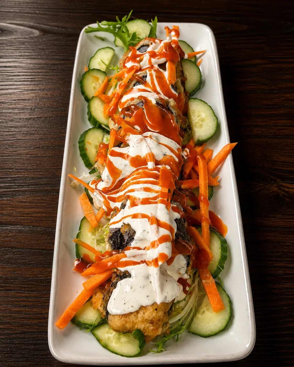 Buffalo Chicken Maki Roll