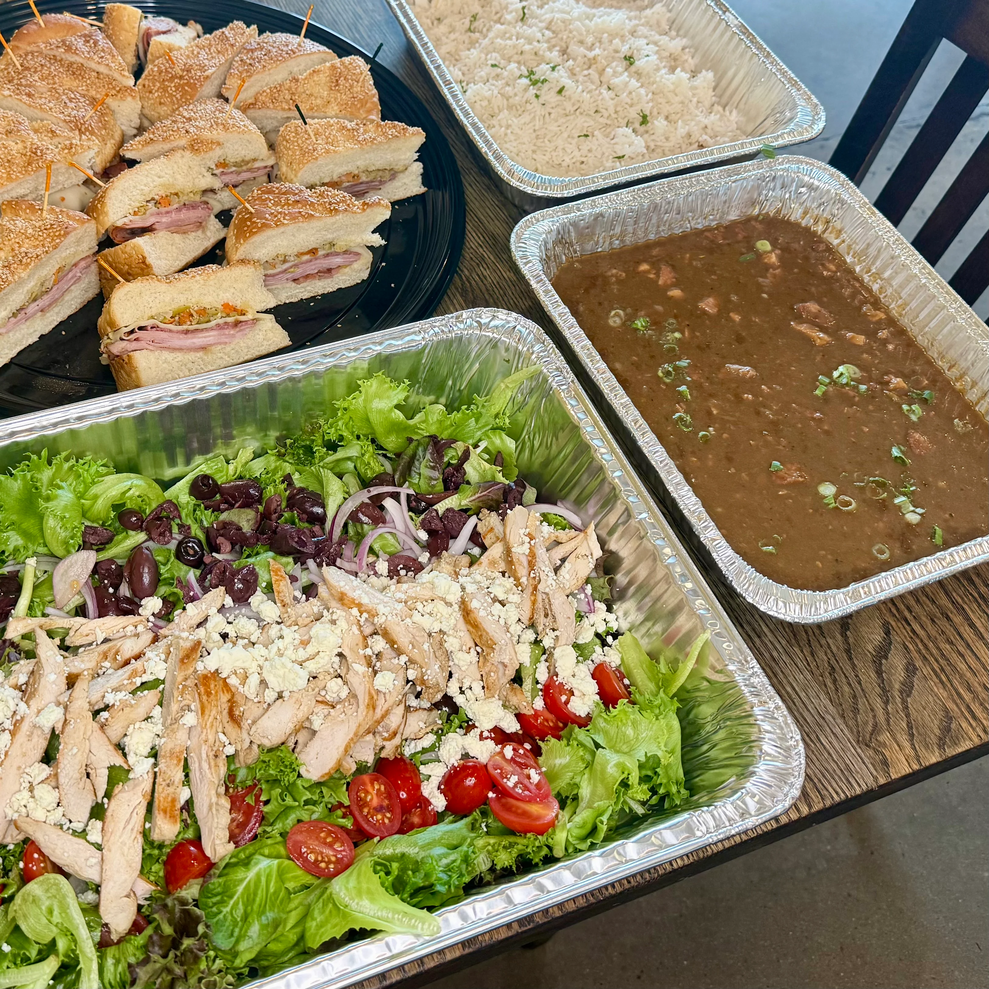 Large Chicken Club Salad