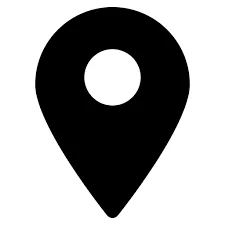 Location pin icon representing a restaurant or venue
