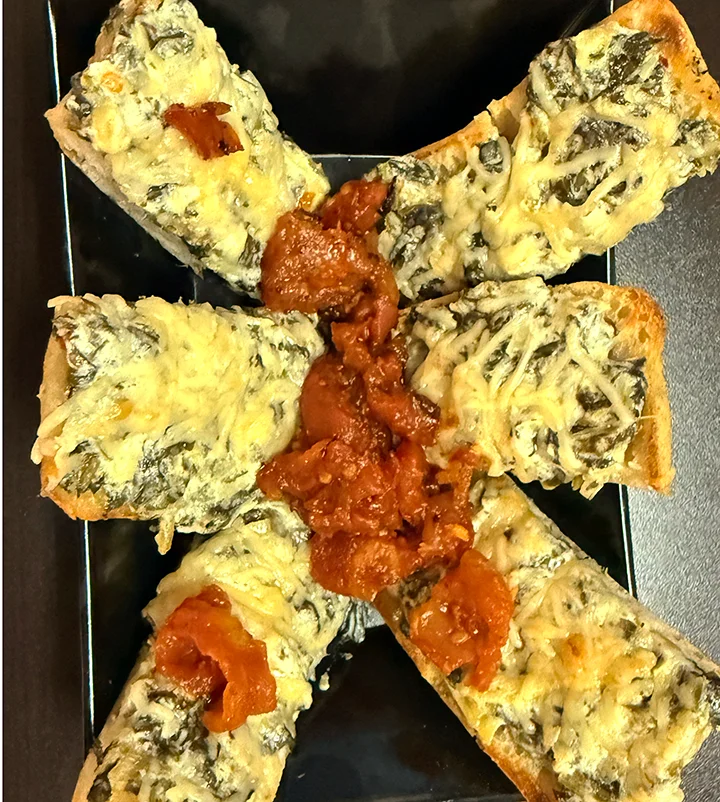 Spinach Dip Breadsticks