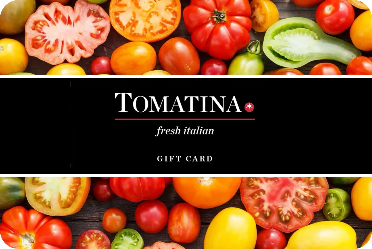 Gift Card with Heirloom Tomato design