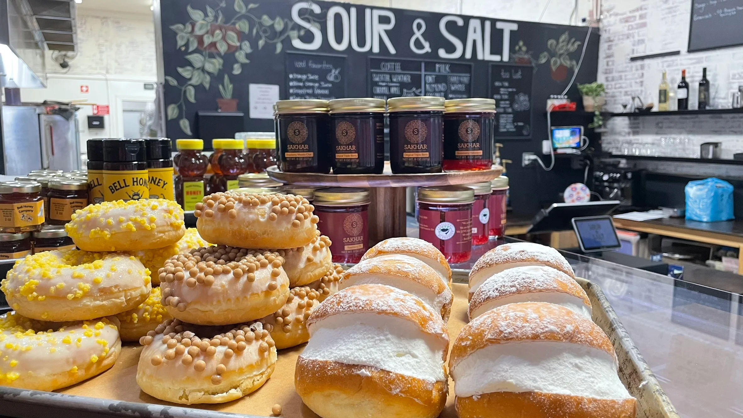 Inside Sour & Salt Bakery