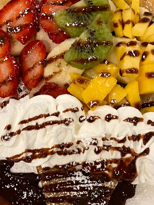 Mixed Fruit Crepe