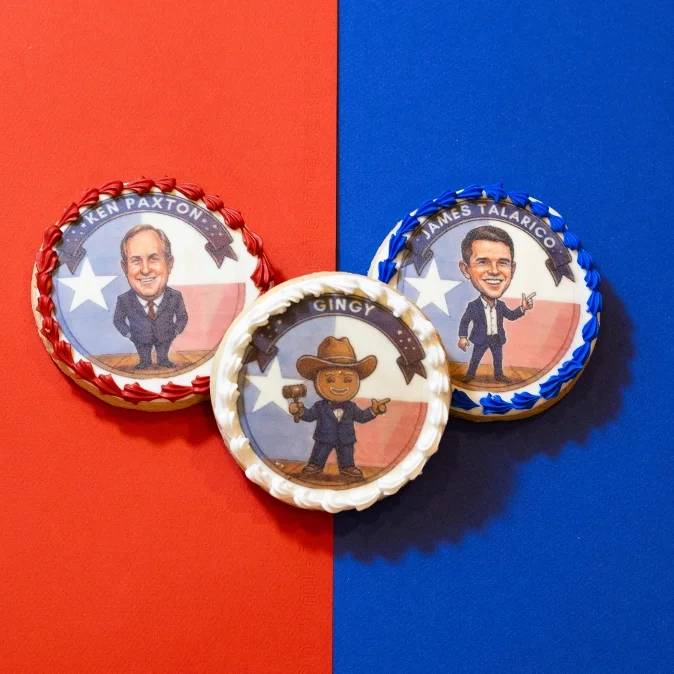 Senator Cookie Poll Cookie- Gingy