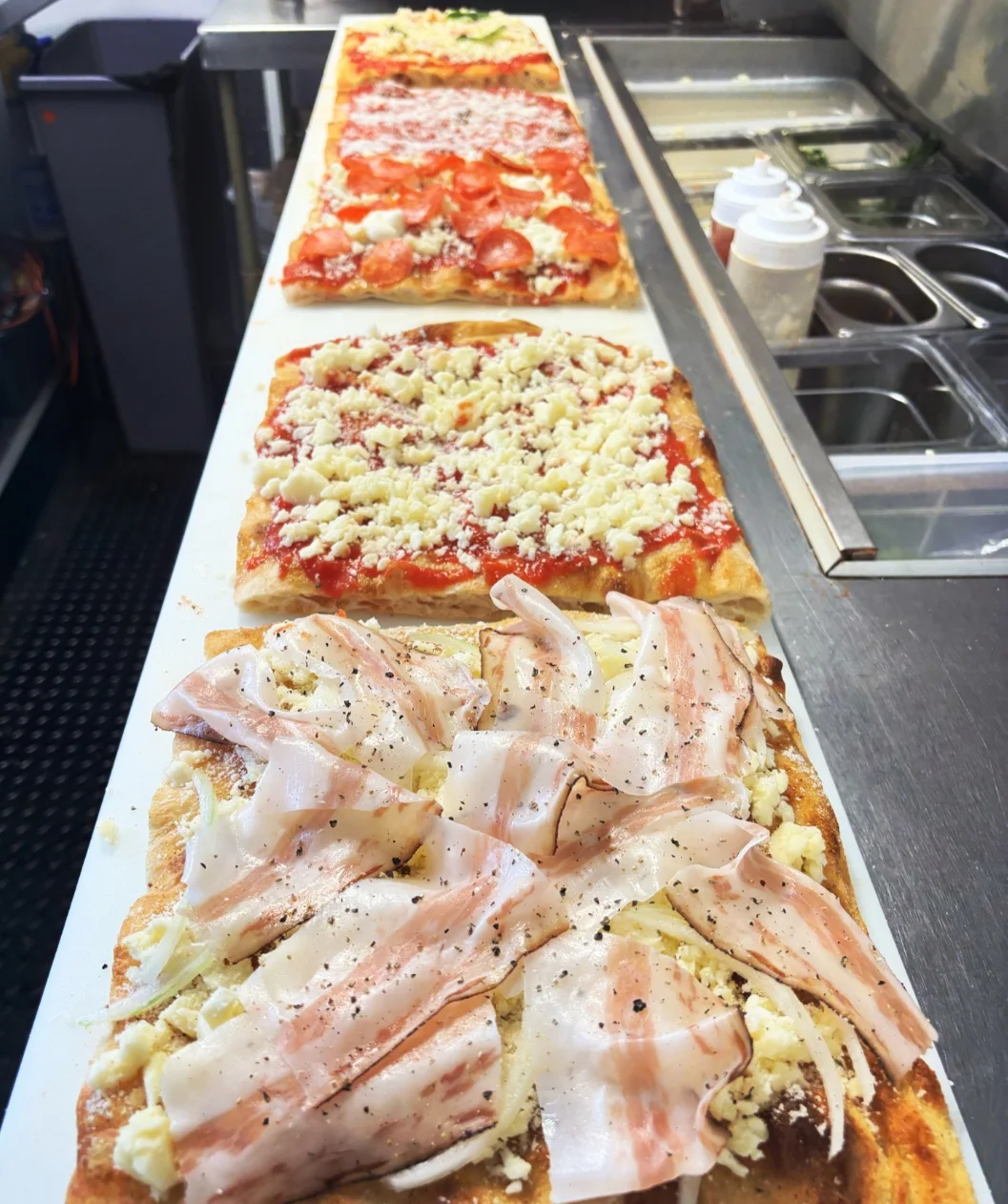 best pizza in Apex NC - best pizza in Raleigh NC - best pizza in the Triangle - best pizza in Cary NC - best pizza in North Carolina - Best pizza in NC - best pizza in Chapel Hill - Best pizza in Carrboro - best pizza in Durham - best pizza in Holly Springs NC - best pizza in Fuquay Varina - roman style pizza near me - roman pizza in Raleigh - pizza al taglio near me - pizza al taglio in Apex