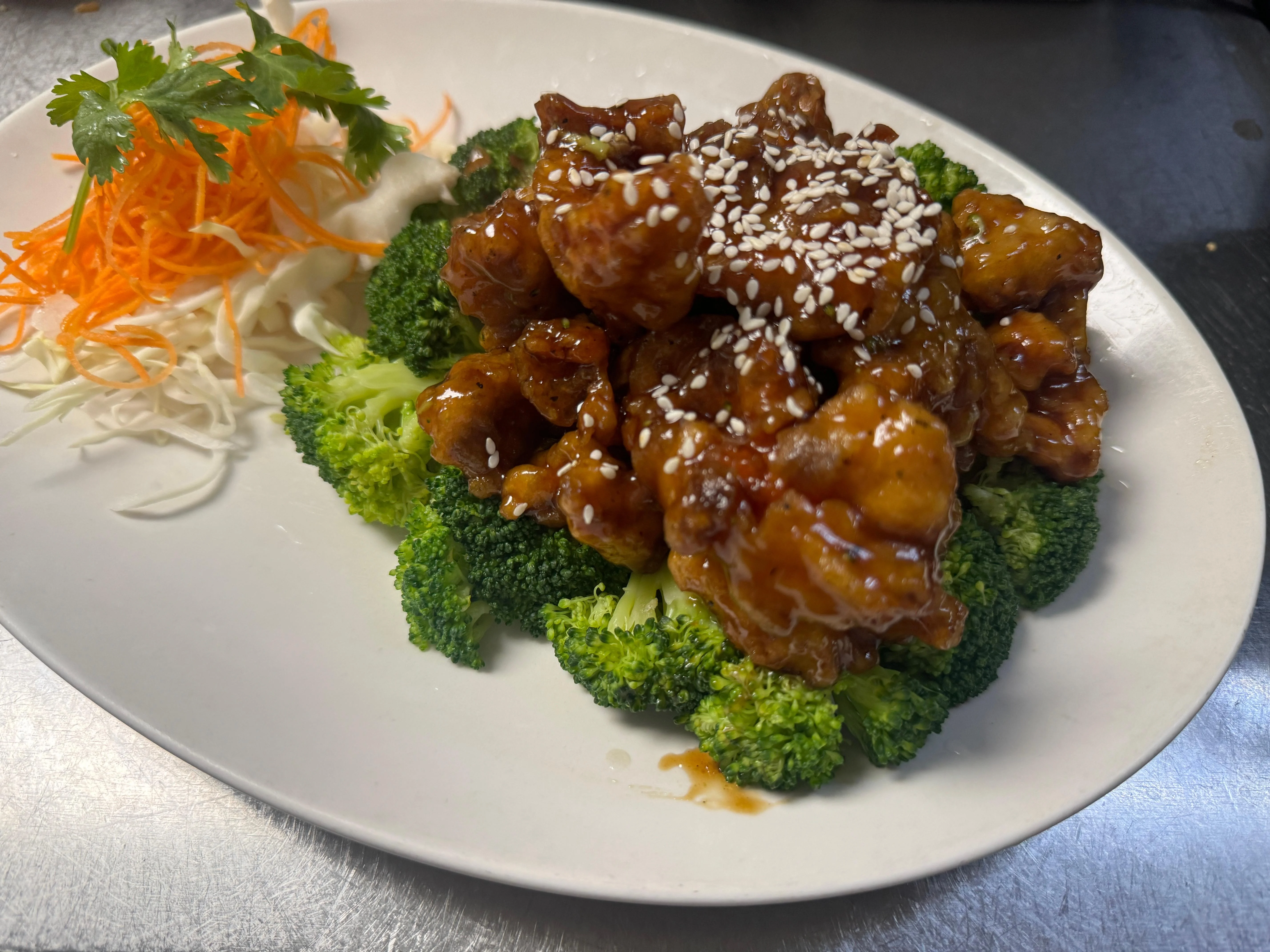 Sesame with Slice Chicken