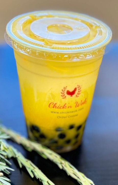 Mango Boba Tea
