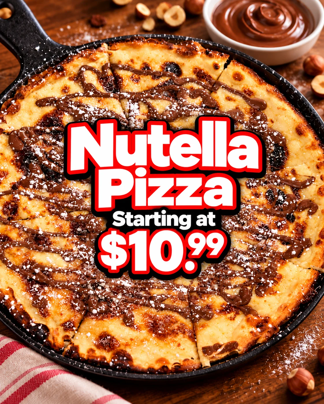4 Medium 2-topping pizzas (8 total toppings)