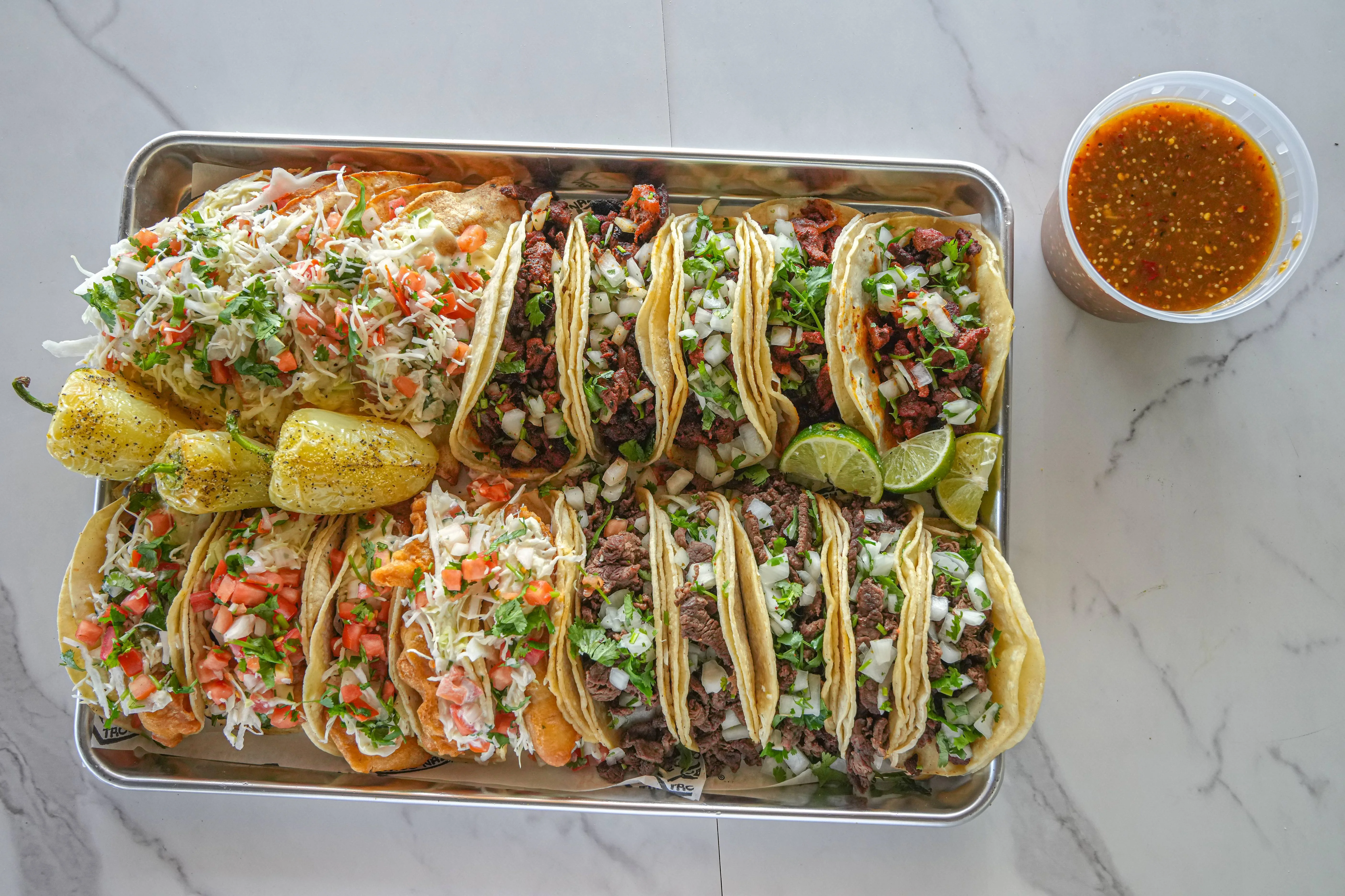 20 Taco Tray assorted