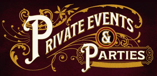 Elegant design for private events and parties